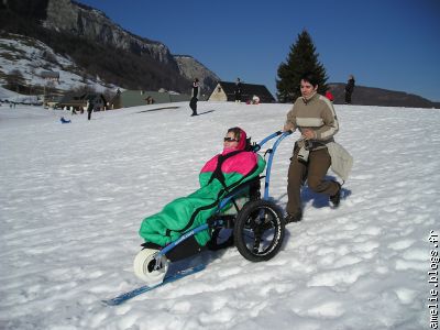 une petite descente avec Laurence